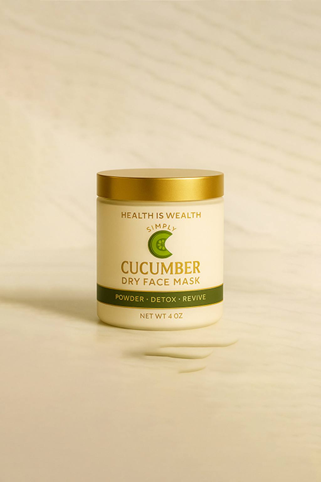 Simply Cucumber Face Dry Mask