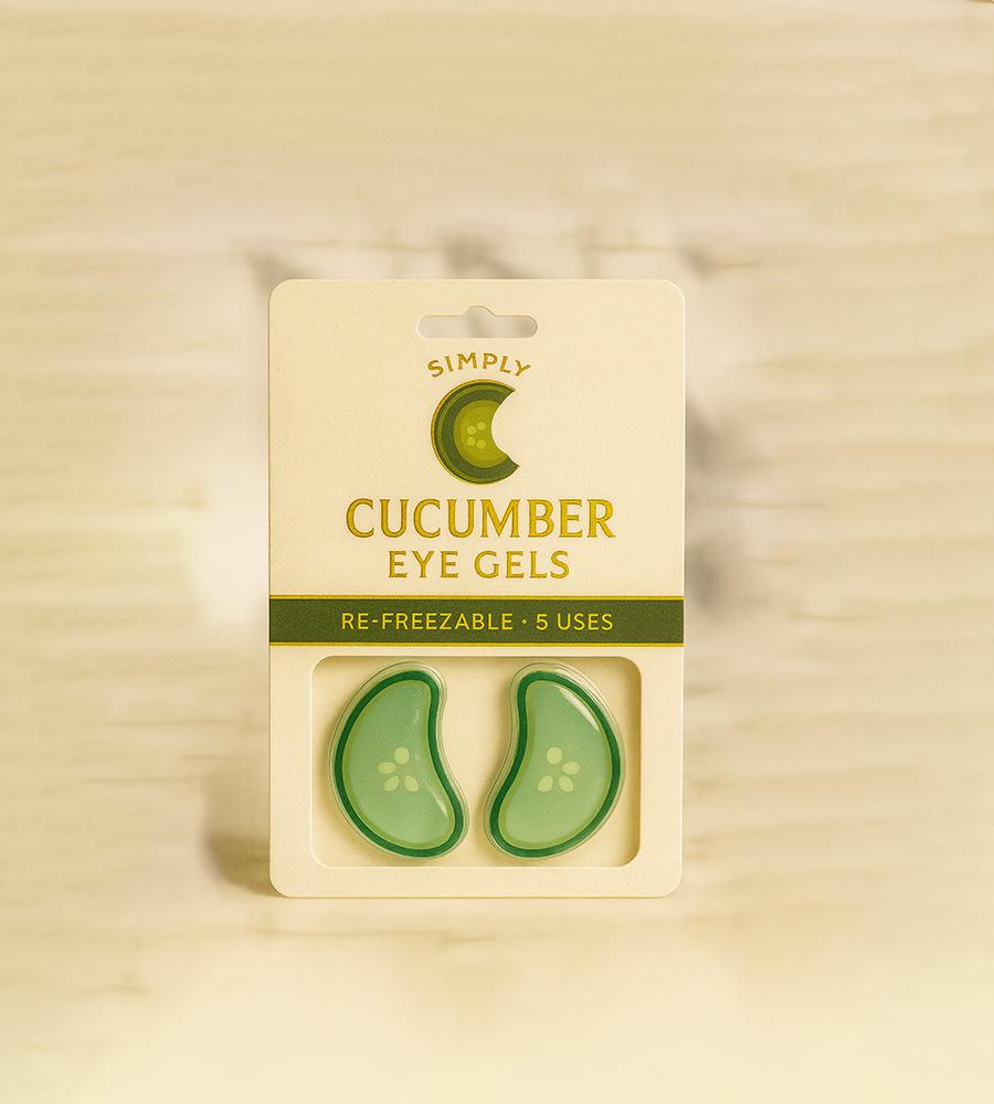 Simply Cucumber Re-Freezable Eye Gel Pads (5 Uses)