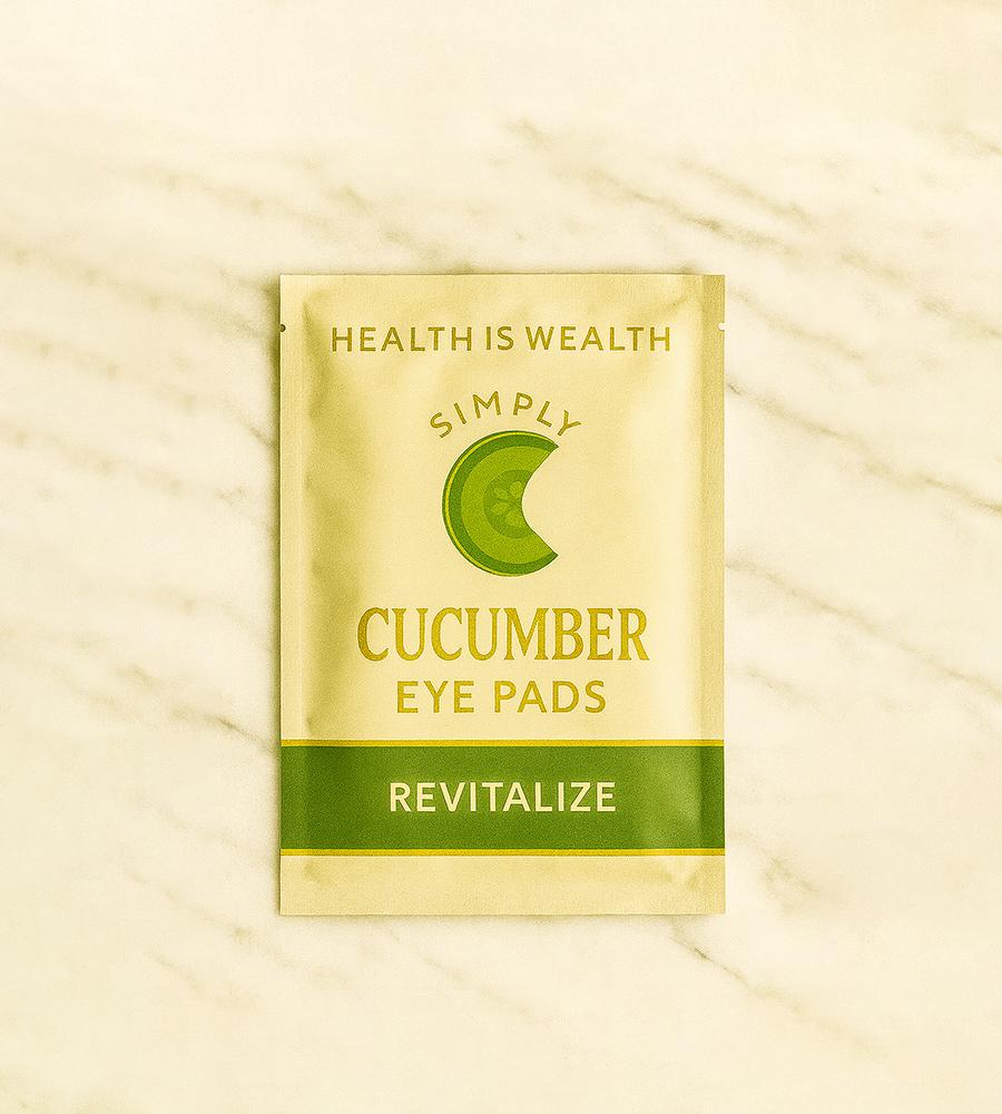 Simply Cucumber Eye Pads