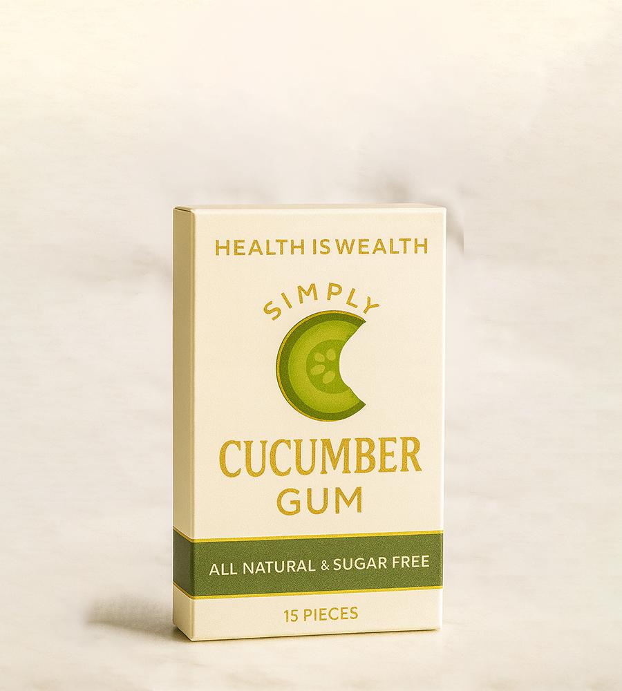 Simply Cucumber Gum