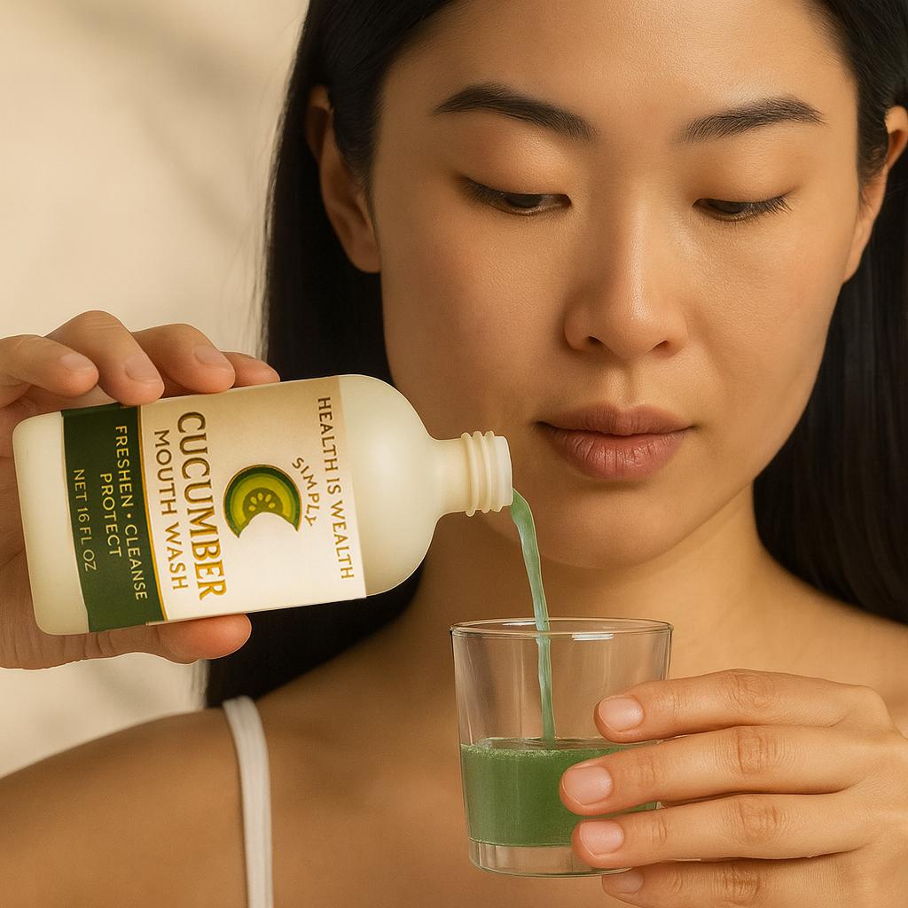 Simply Cucumber Mouthwash alternate
