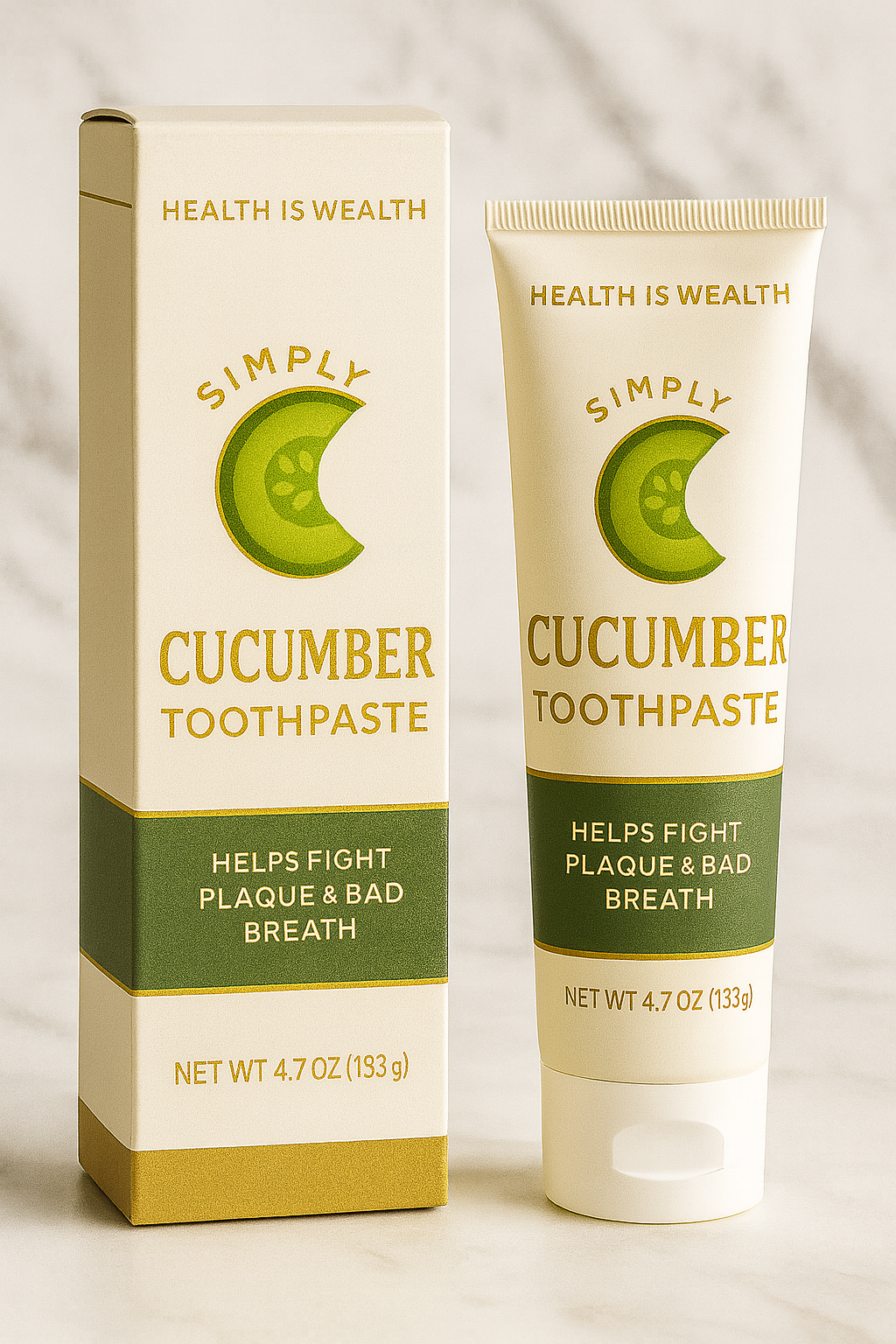 Cucumber Toothpaste — 1 oz