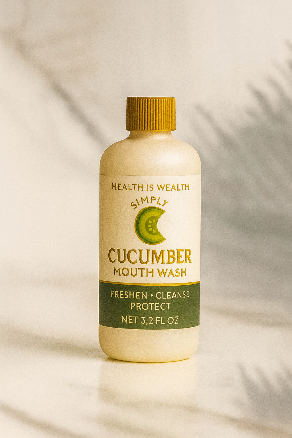 Simply Cucumber Mouthwash — 3 oz